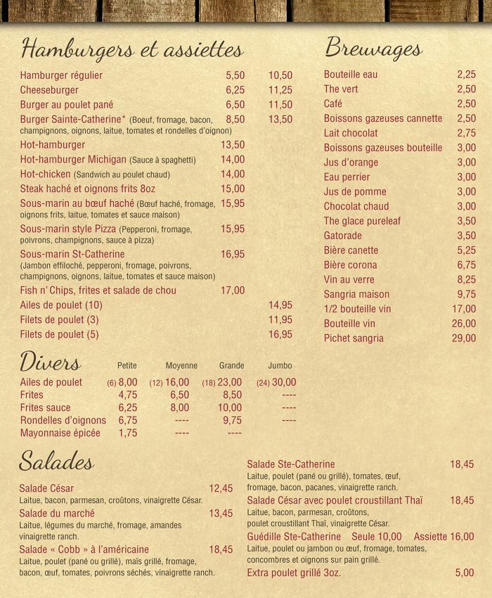 Resto Le SainteCatherine Camping Hatley Camping Hatley